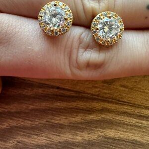 Classic Diamond Earrings